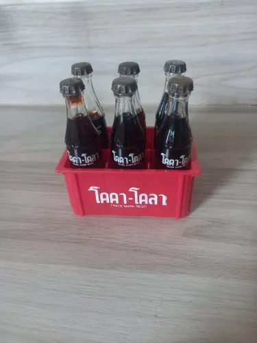 Mini garrafas Coca-Cola