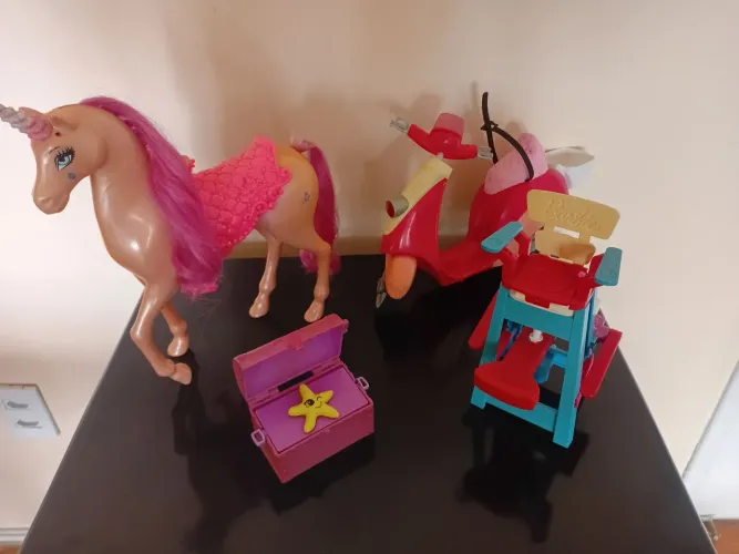 Acessórios da barbie