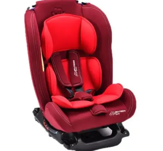 Cadeirinha de Carro Bebê 0 a 36kg Multikids Baby - 4 em 1 - Vinho - Isofix