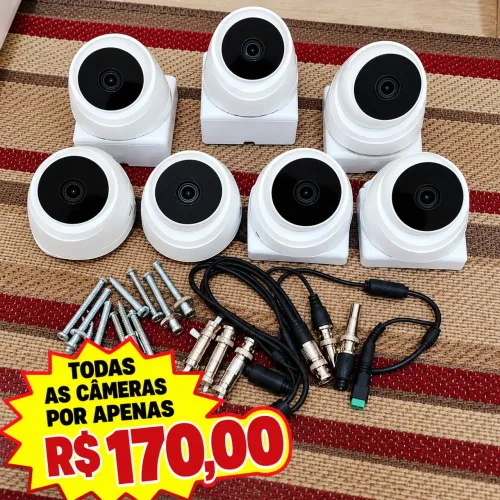 Câmeras semi novas 