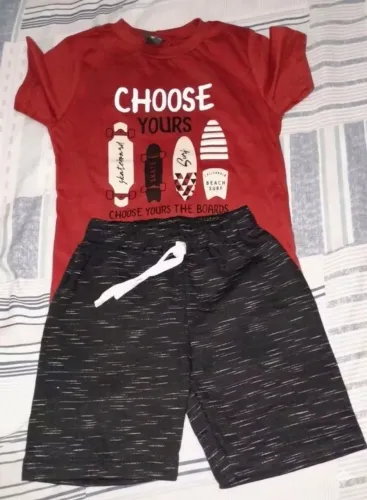 Conjunto infantil (11 a 13 meses) 45,00 ou troco por fralda xg 