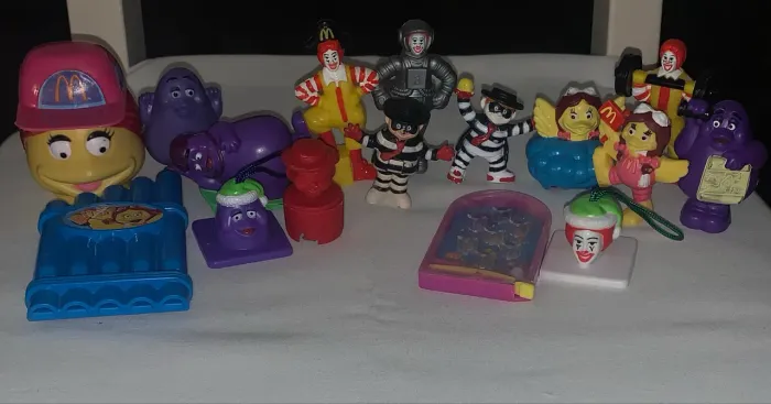 Lote 16 Bonecos Mc Donalds anos 90 raridade