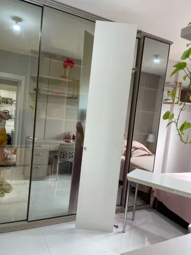 Porta de MDF para sapateira/armário com dobradiças