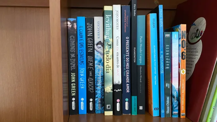 coleção com 14 livros sortidos