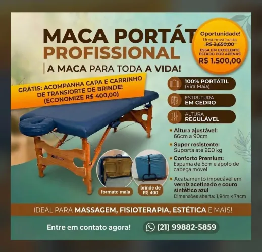 Maca de massagem Beltex
