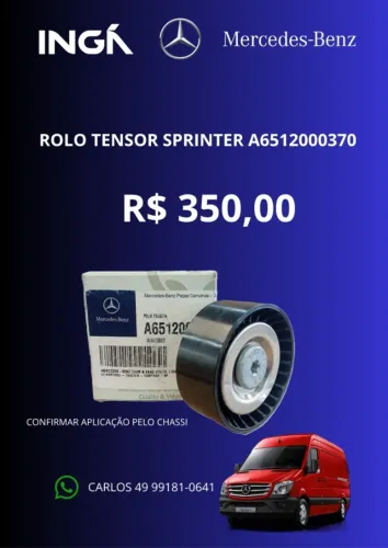 Rolo Tensor Sprinter A6512000370