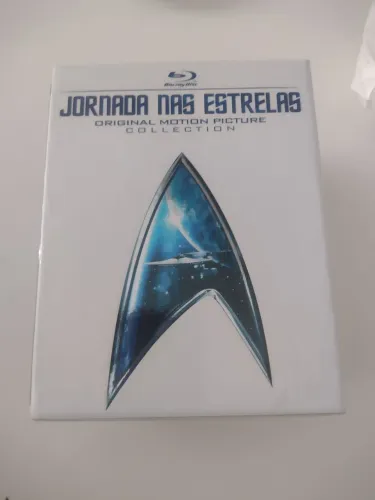 Box Blu-ray Jornada nas Estrelas Motion Pictures Collection - 6 filmes + 1 disco de extras