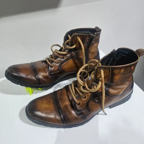 Bota Ferracini de Couro Original