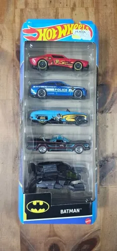 Hot Wheels Batman 5-Pack HLY68 2023 Lacrado - Batmobile 1966 + The Bat