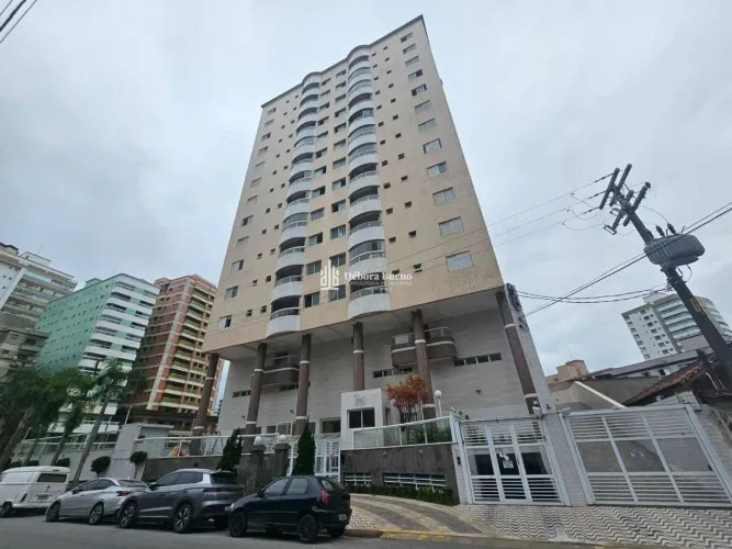 Vila Caiçara 1 Dorm com Sacada Gourmet e Piscina a Poucos Passos da Praia