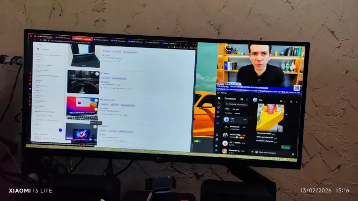 Monitor Ultrawide 34" LG Full HD 75HZ