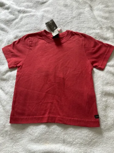 Camiseta Hering TAM 1 vermelho tijolo
