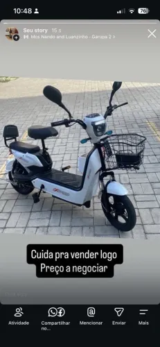 AX Speed Scooter Elétrica 48A