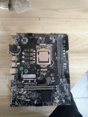 Kit upgrade i3 de 10 geração lga 1200 + placa mãe
