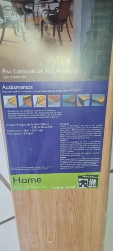 Piso laminado de alta resistência Poliface