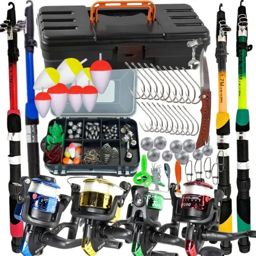 Mega kit de pesca completa 
