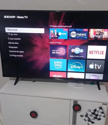 Smart TV 43" SEMP Roku.
