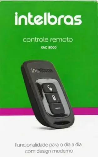 2 Controle XAC 8000 Intelbras Novos
