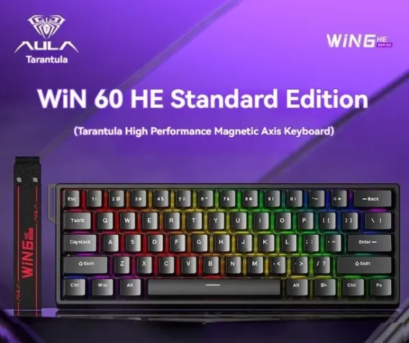 Teclado Magnético Aula Win 60He