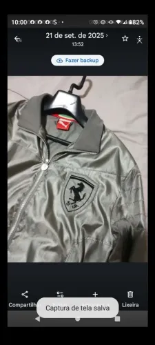 Jaqueta da Puma Original edição especial da Ferrari P