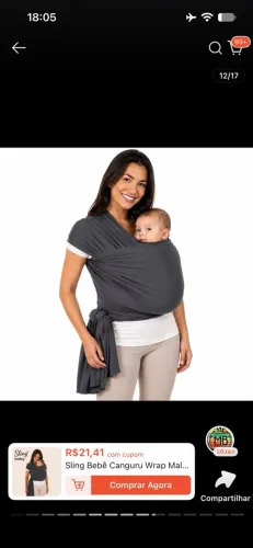 Sling para bebê