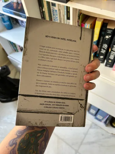 Livro O lluminado de Stephen King Capa Dura