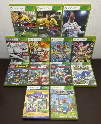 Jogos Originais Xbox 360 - Consulte o valor de cada 