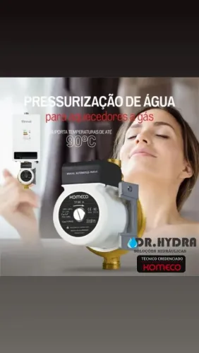 Venda e instalação de pressurizador
