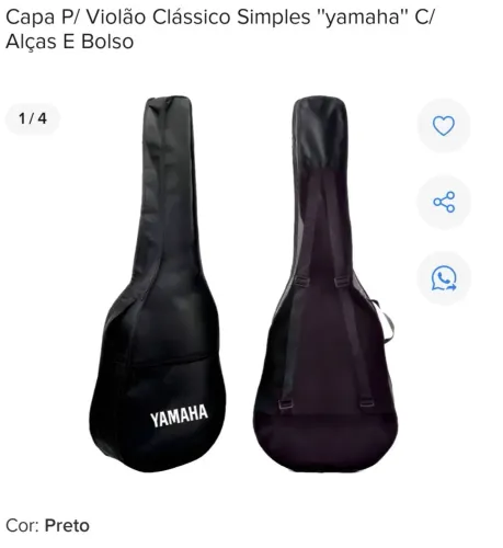 Capa de violao classico