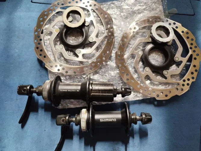 Cubo Shimano M 4050 Alívio completo.