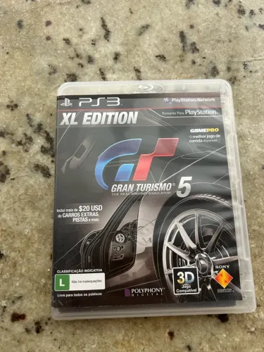 Gran Turismo 5 PS3 Original - Jogo de Corrida