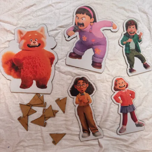 Decoração em MDF ?Red crescer é uma fera?