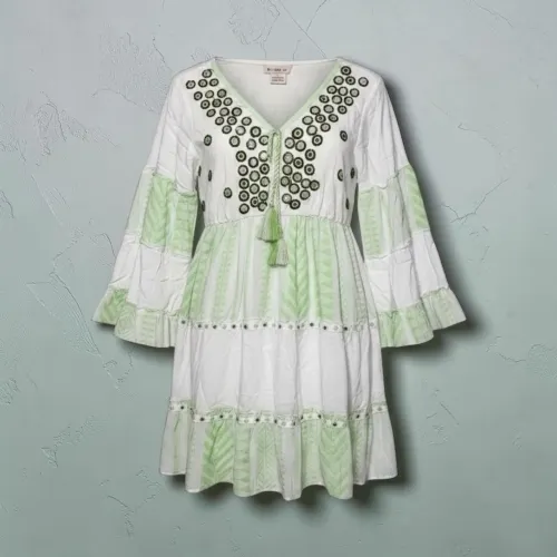 Vestido boho chic tamanho U