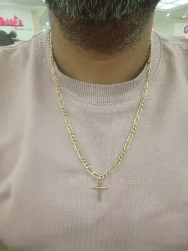 Corrente de ouro 18 numerada 750