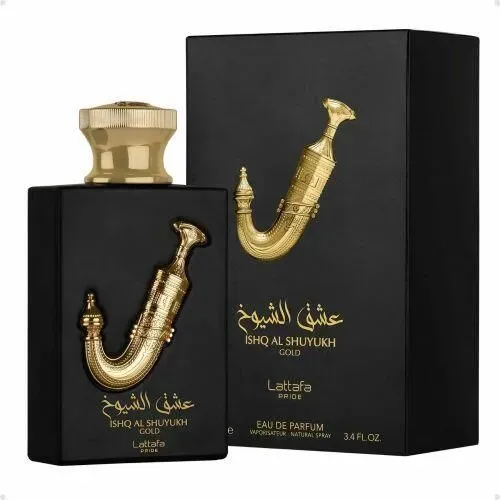 Perfume Arabe Ishq Al Shuyukh Gold Lattafa 100ml