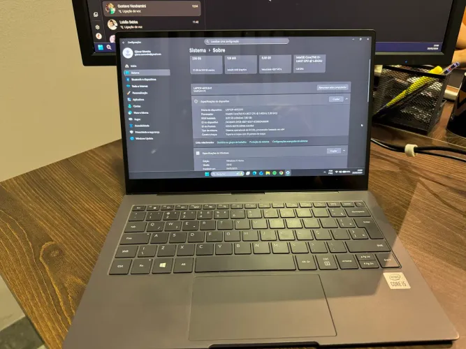 ? Samsung Galaxy Book S - Core i5 | Touchscreen 13? | Estado Impecável