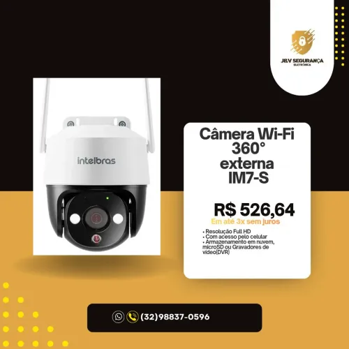 Câmera IP Wi-Fi