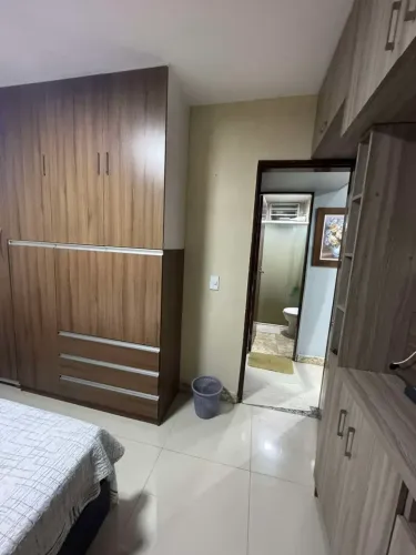 Ideal samambaia térreo bloco 08, mobiliado com central de ar tv cama etc