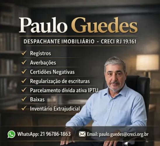Despachante Imobiliário! O melhor do Rio! confira!