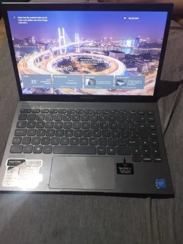 Vendo notebook positivo Motion Grey Q464C funcionando perfeitamente valor 650,00