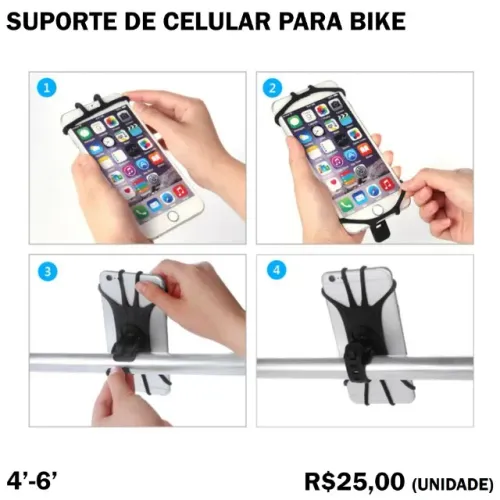 Suporte de Celular para Bike