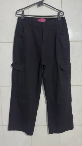 Calças wide leg e cargo 42/44