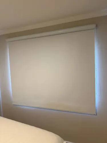 Persiana Rolô Blackout - Branca