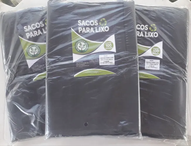 Sacos para lixo direto da fábrica