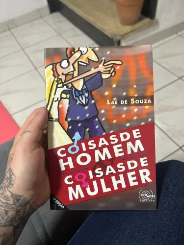 Livro coisa de homem coisa de mulher