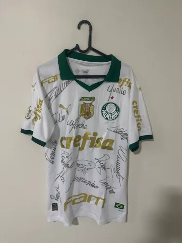 Camisa de jogo autografada do Palmeiras 2024