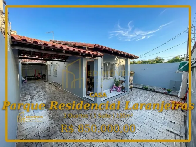 Seu Novo Lar: Casa com 3 Quartos em Colina de Laranjeiras!