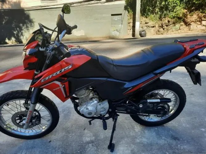 Honda Nxr Bros 160 Esdd vermelha 2024