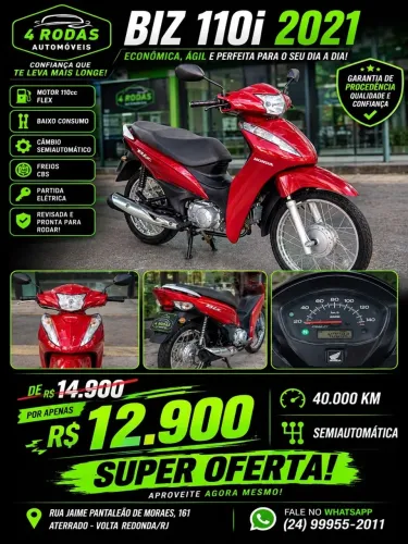 HONDA BIZ 110i 2021 