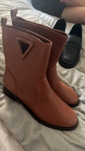2 pares de bota 37/38 preta e caramelo Arezzo nunca usada